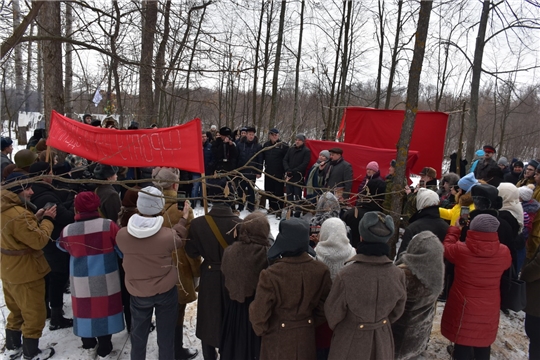 Историческая реконструкция «Воспоминания нетленны... – «Ожившие картины» зимы 1941 года»