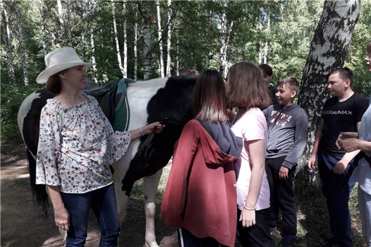 В чувашской школе иппотерапии - здорово!