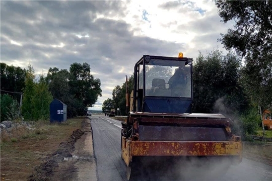 Начат ремонт дороги "Цивильск-Ульяновск-Юманзары"