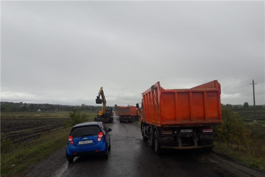 Начат ремонт участка автомобильной дороги общего пользования местного значения в с. Тобурданово