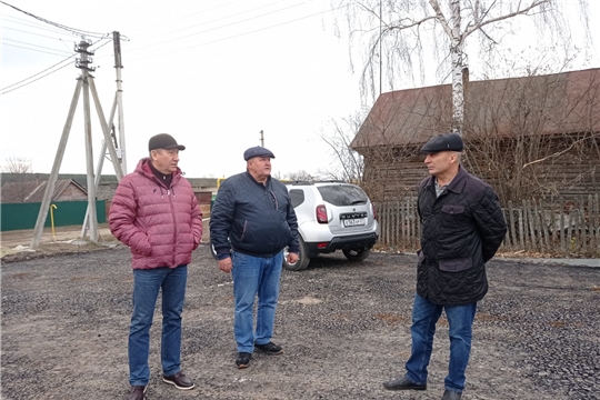 Визит заместителя министра транспорта и дорожного хозяйства Чувашской Республики Юрия Викторовича Арлашкина в Канашский район