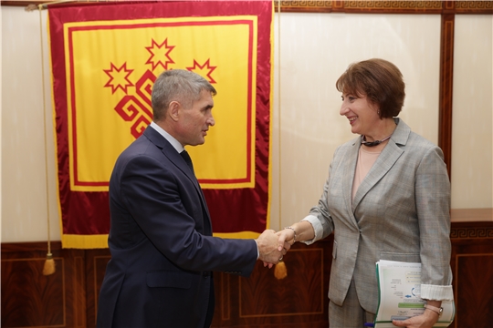 Рабочая встреча Главы Чувашской Республики с Председателем Контрольно-счетной палаты