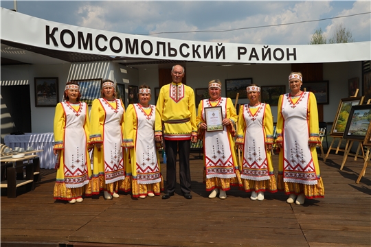 Комсомольский район принял активное участие на Дне Республики