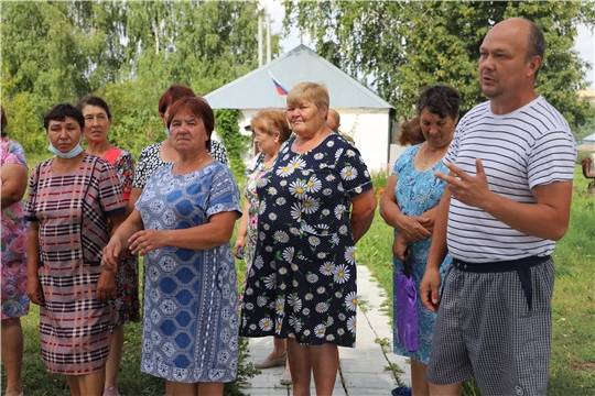 Встречи с жителями Асановского, Сюрбей-Токаевского, Чичканского, Урмаевского и Комсомольского сельских поселений