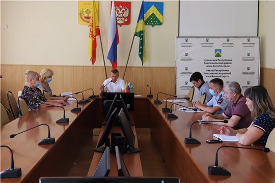 Состоялось очередное заседание административной комиссии Комсомольского района