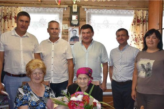 Жительница деревни Казаково отметила вековой юбилей