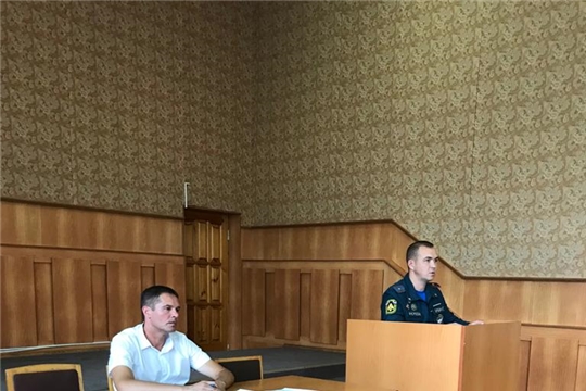 Состоялось внеочередное расширенное заседание комиссии по предупреждению и ликвидации чрезвычайных ситуаций в Козловском районе