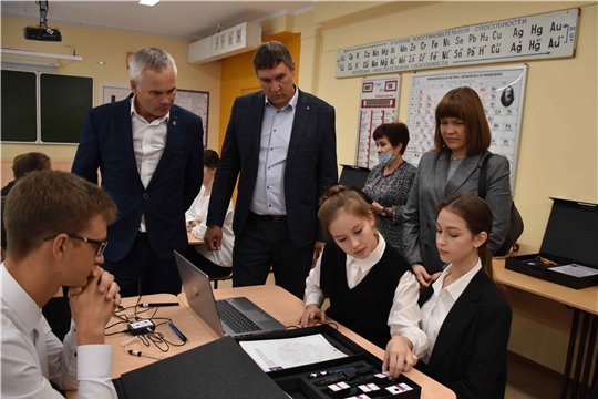В Козловском районе открылся пятый Центр «Точка роста»