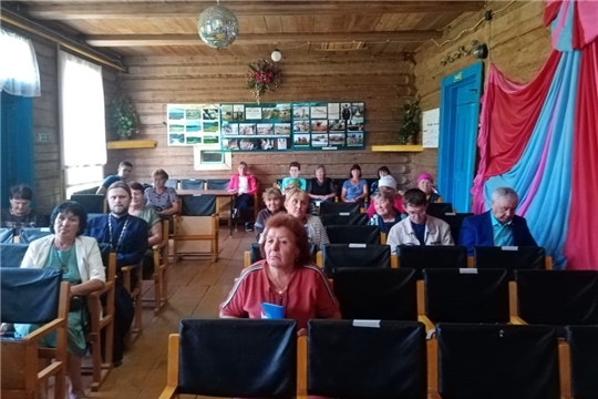 Встреча с активами Большешатьминского и Исаковского сельских поселений