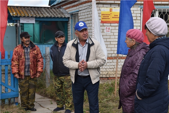Глава администрации района Александр Кузнецов проводит встречи с населением