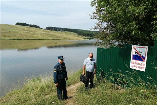 Проведен профилактический рейд по водным объектам