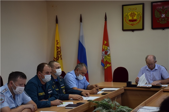 Внеочередное заседание комиссии по предупреждению, ликвидации чрезвычайных ситуаций и обеспечению пожарной безопасности Красночетайского района