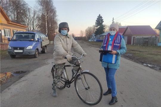 В Красночетайском районе продолжается перепись населения