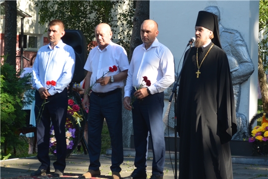 День памяти и скорби в Мариинско-Посадском районе