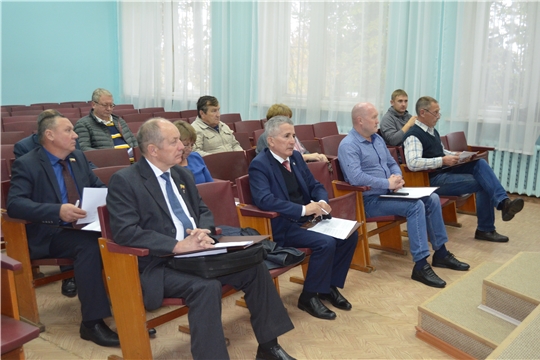 Депутаты Мариинско-Посадского районного Собрания провели внеочередное заседание