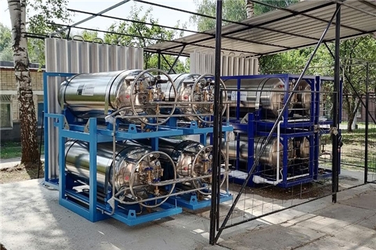 Новый газификатор Госпиталя помогает спасать жизни пациентов
