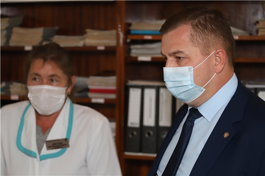 Министр здравоохранения Чувашии Владимир Степанов с рабочим визитом посетил Шемуршинский и Яльчикский районы