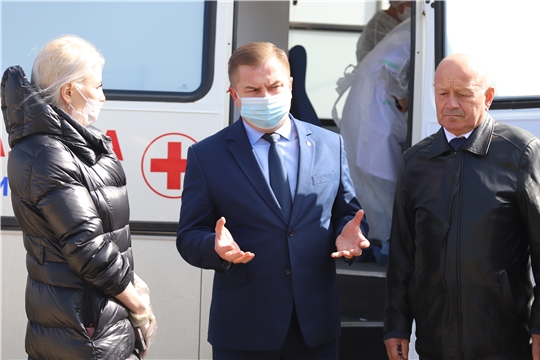 Министр здравоохранения Чувашии Владимир Степанов с рабочим визитом посетил Мариинско-Посадский район