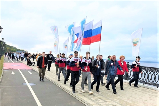 Фестиваль «Сохрани свое здоровье»: в рамках «Волны здоровья» дан старт акции «Человек идущий»