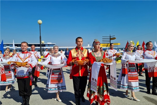 Этноэкспедиция «Волга - река мира» прибыла в Чувашию