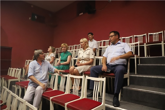 Министр культуры Светлана Каликова с рабочим визитом посетила Экспериментальный театр