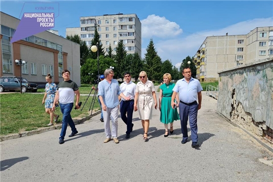 Министр культуры Светлана Каликова проверила ход выполнения ремонтных работ учреждений культуры Новочебоксарска