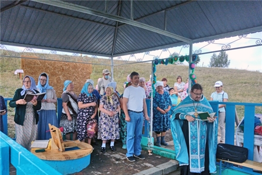 В деревне Сириккасы Аликовского района появился собственный святой источник