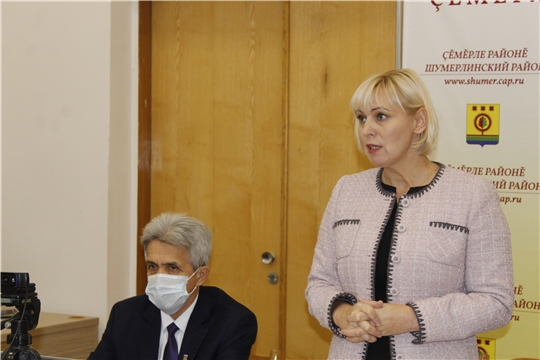 Светлана Каликова провела совещание по вопросу вакцинации в администрации Шумерлинского района