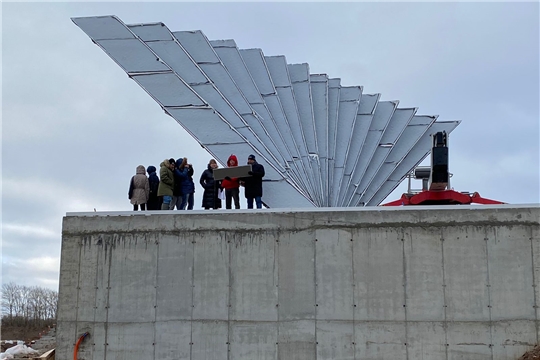 Молодые архитекторы Чувашии посетили строительный объект «Сурский рубеж»