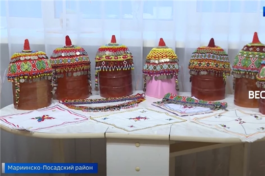 Вышивальщица из Мариинско-Посадского района делится мастерством