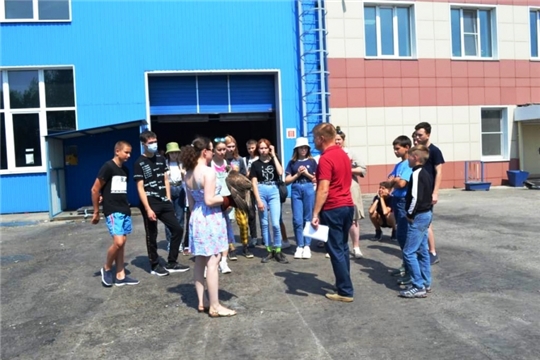 Школьники посетили Новочебоксарское предприятие по переработке ТКО