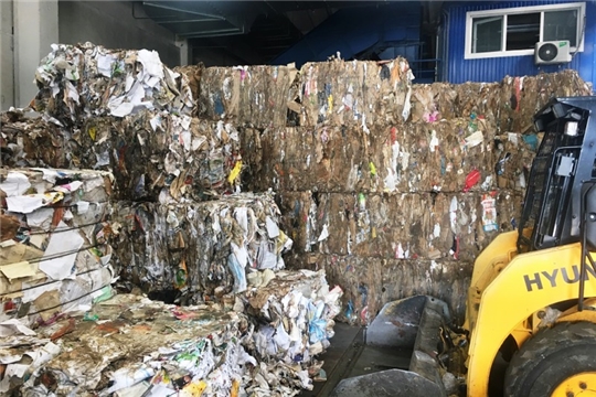 За 7 месяцев на объектах в Чувашии отсортировано более 1220 тонн бумаги и картона