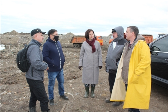 Первый заместитель министра природных ресурсов и экологии Чувашской Республики Елена Хомченко с рабочим визитом посетила город Канаш
