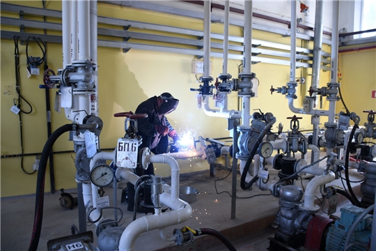 Повышение промышленной безопасности: на Вурнарском заводе смесевых препаратов идет техническое перевооружение участка ЛВЖ