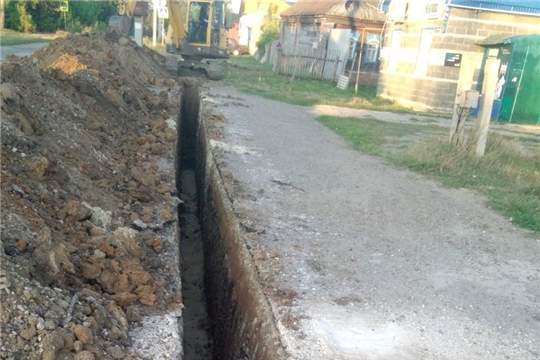 Начались работы по водоснабжению села Можарки Янтиковского района
