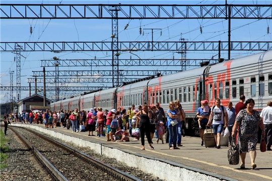 Порядок курсирования пригородного поезда № 6501 сообщением Чебоксары – Канаш изменится 25 сентября