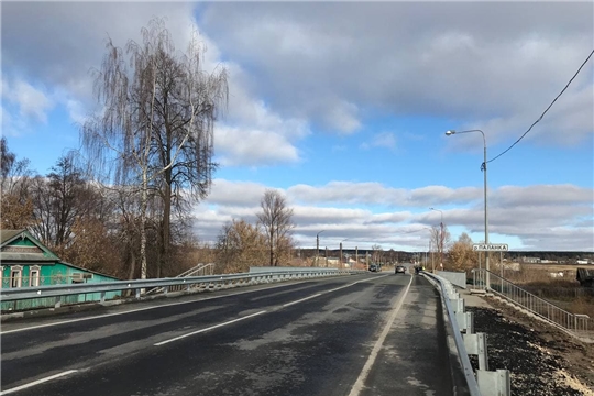 В Чувашии сдан в эксплуатацию мост через реку Паланка после капитального ремонта