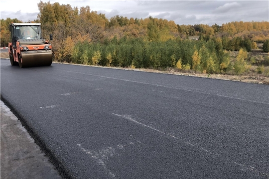 В Чувашии на 70% выполнена реконструкция участка автодороги М-7 «Волга»