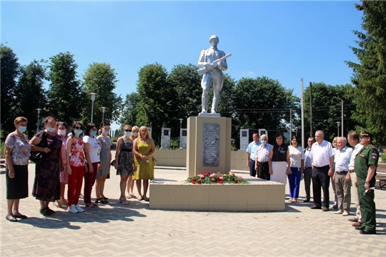 В Моргаушском районе почтили память о героях Великой Отечественной войны