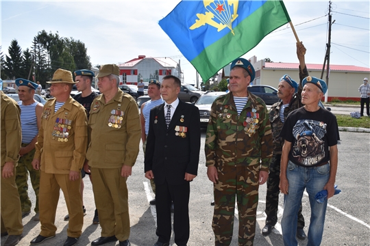 В Моргаушском районе состоялся митинг, посвященный Дню Воздушно-десантных войск Российской Федерации