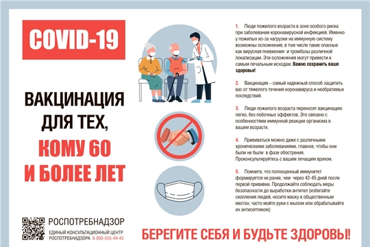Специалисты консультируют по вопросам вакцинации от коронавируса старшего поколения