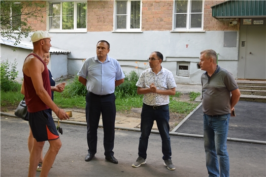 Общественный контроль проверил качество дорожных работ по ул. Афанасьева, 1 г. Чебоксары