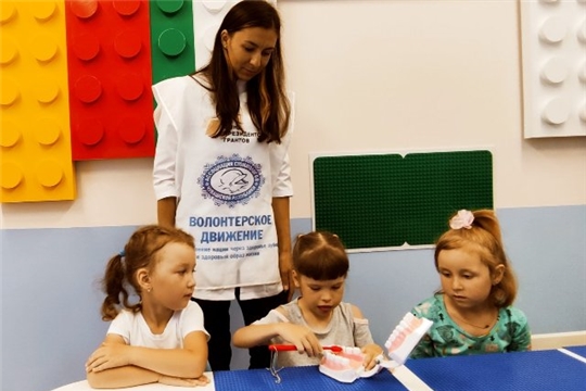 В детских садах г. Чебоксары проходят встречи с врачами-стоматологами о гигиене полости рта