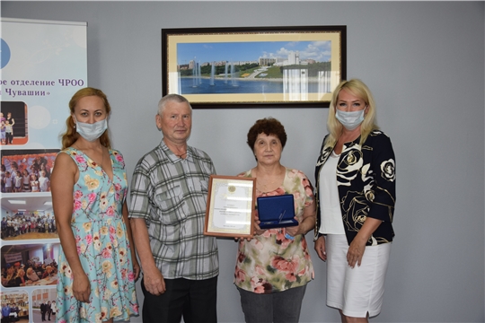 Сохраняя духовные ценности: семье Филипповых из Чебоксар вручена медаль «За любовь и верность»