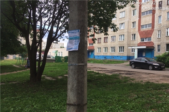 Организованы мероприятия по пресечению несанкционированной расклейки объявлений