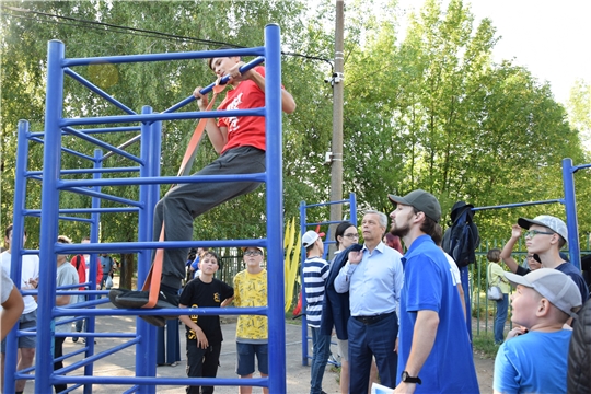 В Чувашии Партия "Единая Россия" запустила спортивный проект для детей