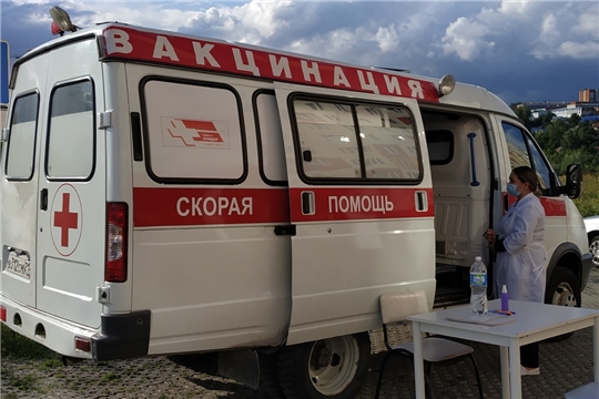 График работы мобильных пунктов вакцинации в Чебоксарах в период с 16 по 22 августа