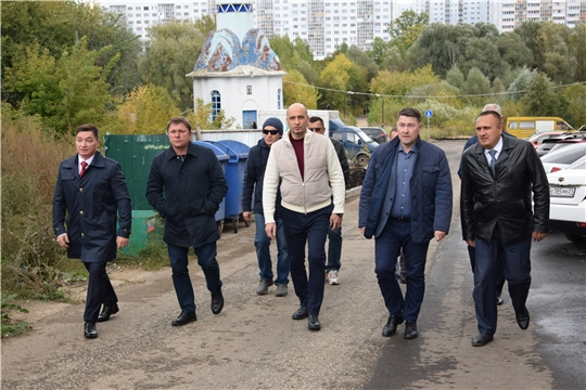 Еще одна дворовая территория по ул. Академика Королева, 5 г. Чебоксары принята в эксплуатацию