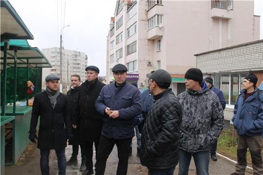 В юго-западной части города Чебоксары рабочая группа осмотрела содержание территории
