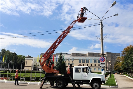 МУП «Коммунальные сети города Новочебоксарска» усилили контроль за качеством работы установок уличного освещения